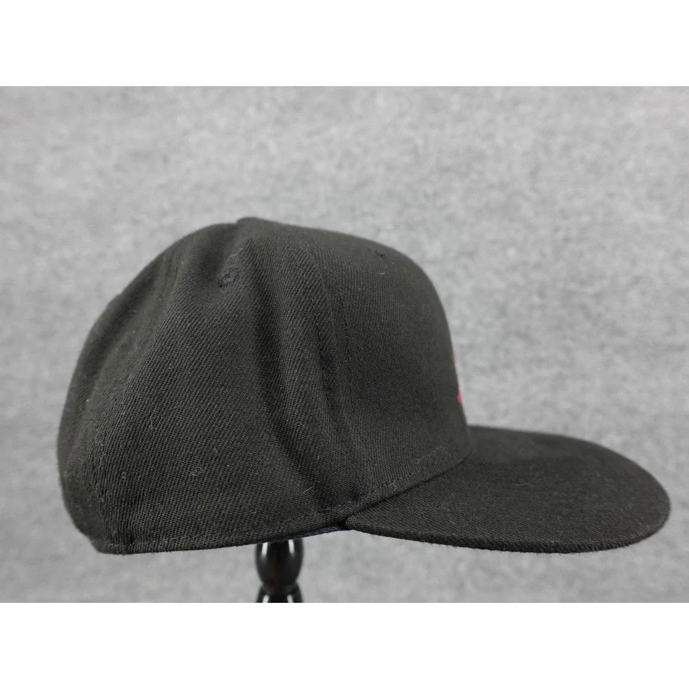 Jordan Snapback Hat Youth OS Black Jumpman Embroidered Logo 617847-967528